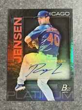 Ryan Jensen 2020 Bowman Platinum Top Prospect Auto Autograph #TOP-60 -Cubs