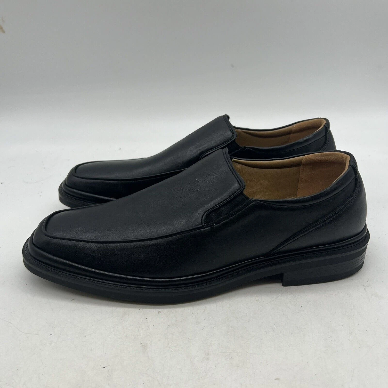 VANS Scarpe eleganti da uomo Van Heu Zane in pelle nera taglia 8 M