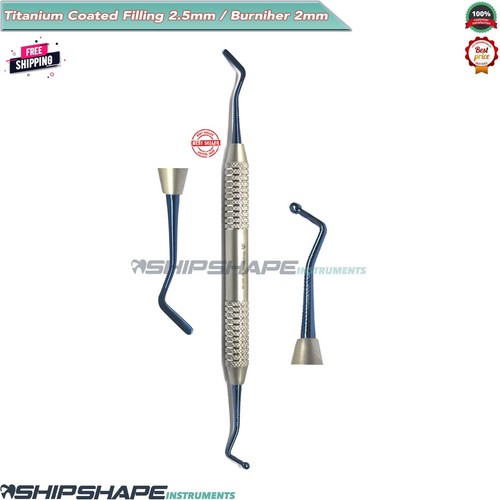 Composite Filling Instruments 2.5mm-2mm Titanium Coated Restorative Burnisher CE - Afbeelding 2 van 8