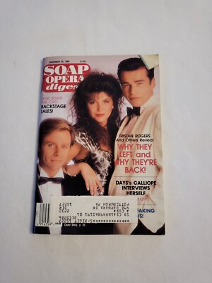 1986 November 18, Soap Opera Digest, Mark Goddard, (SM4)