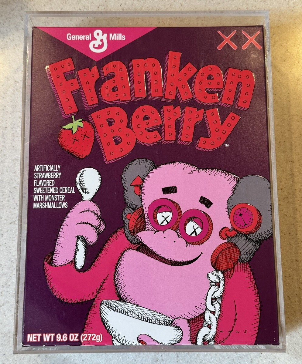 Kaws x Monsters Limited Edition Set of 4 Cereal Boxes + Rare Kaws x Monsters Limited Edition Set of 4 Cereal Boxes + Rare