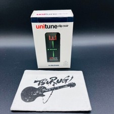 TC Electronic UNITUNE CLIP NOIR Headline Black Clip-On Tuner genuine New