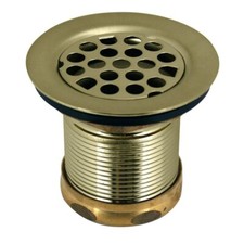 Grid Basket Style Bar Sink Strainer Polished Brass D218101