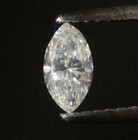 GIA loose certified .45ct SI1 J Marquise cut diamond estate vintage antique — photo 1
