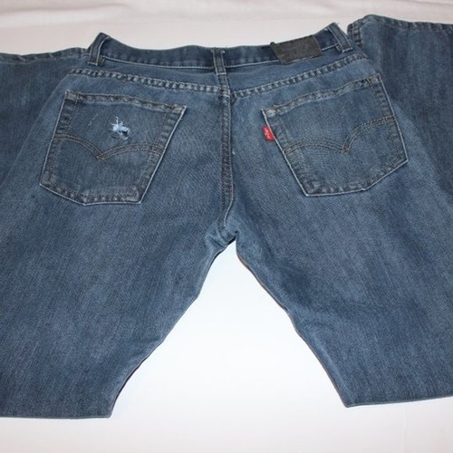 Levi’s 511 Boys Slim size 14 Regular 27 x 27 Blue Denim jeans Medium Wash  - Picture 8 of 8