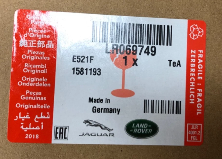 Genuine Range Rover Evoque 2012-2018 RH Front Door Glass Regulator LR069749 - Image 3 of 3