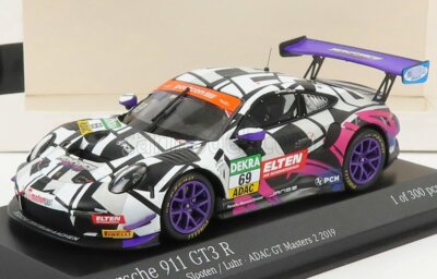 PMA 1/43 ポルシェ911 991-2 GT3-R IRON FORCE IXO: Iron Force Racing 2019 #59 Porsche 911 GT3 R in 1/43 scale