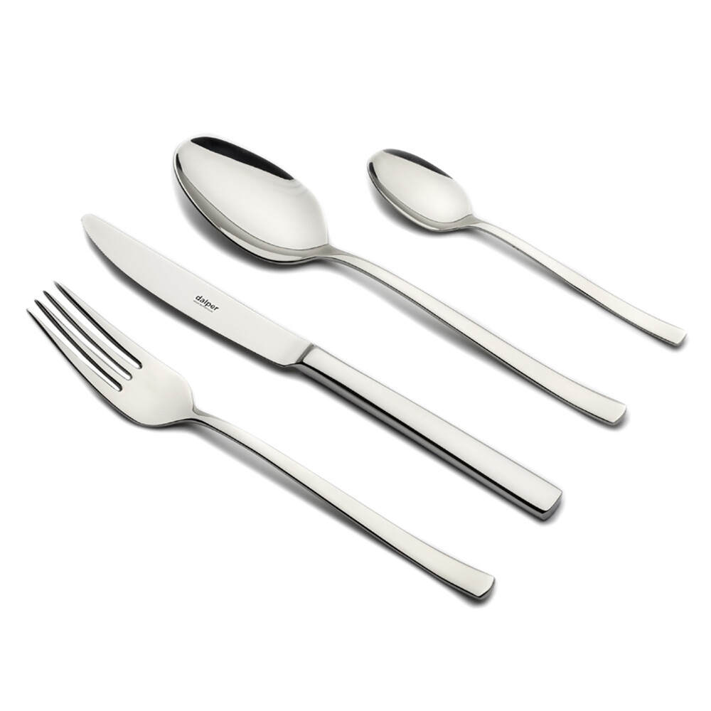 Dalper Oneda 113Piece Silverware Flatware Cutlery Stainless Steel 12