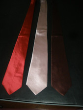 Men's Solid Colored Ties Zylos 100 Imported Silk you choose 