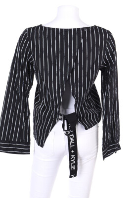 KENDALL + KYLIE Blouse Logo Print XS black