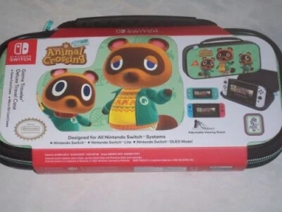 Nintendo Switch - ANIMAL CROSS - NNS34AC - Tasche Travel Case - Neu / OVP - Bild 1 von 2