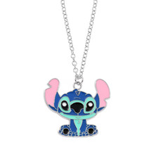 Disney Stitch Pendant Necklace with gift box