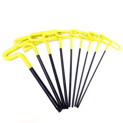 7900-0001 T-Handle Torx Driver Set Tamper Proof, 9 Piece