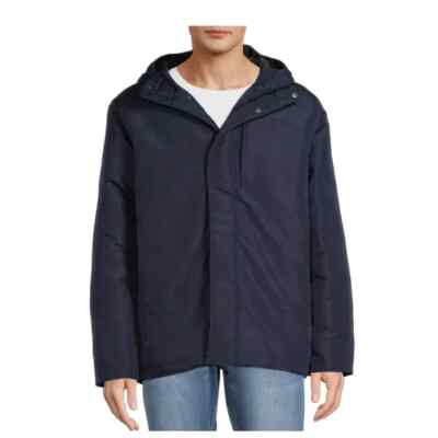 Swiss Tech Men's Dark Navy Midweight Jacket Coat