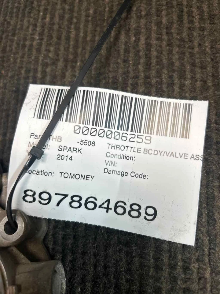 Fits 2013-2015 Chevrolet Spark Throttle Body/Valve Assembly OEM#:96990250 Foto 4 de 4