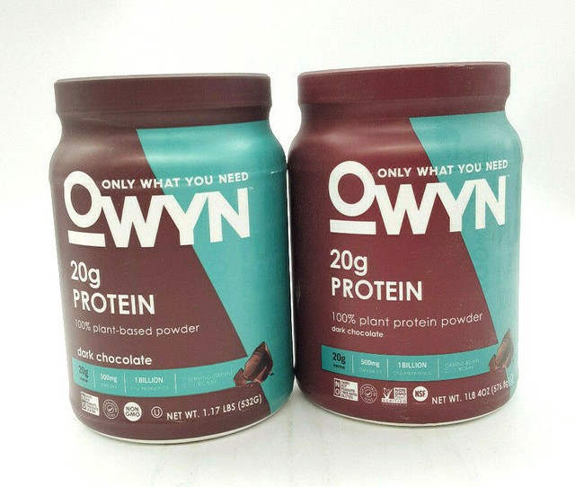 Owyn 100 Plant Protein Powder Dark Chocolate 19oz for sale