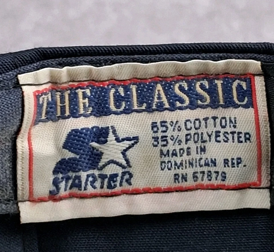 De colección New York Yankees Starter Tri Power Snapback Sombrero Raro Hechizo Años 90 MLB Foto 2 de 4