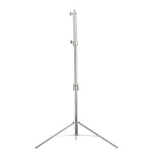 EACHSHOT Stainless Steel Light Stand 2.8M with 1/4" to 3/8" Adapter for Studio
