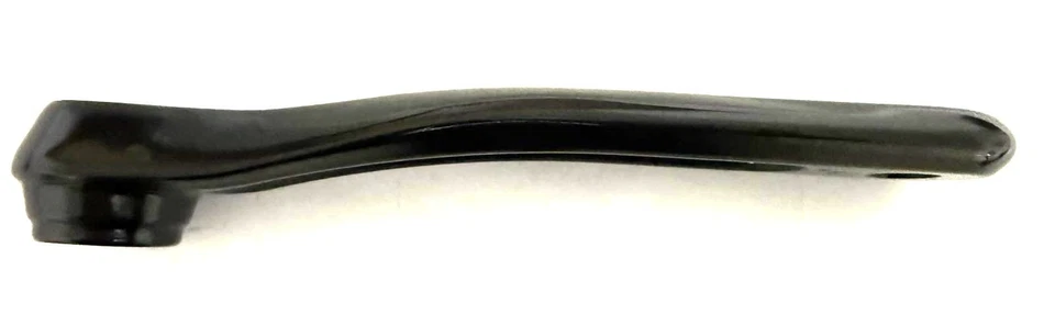 Brazo de manivela de husillo cónico JIS FSA Vero izquierdo de aleación de 165 mm negro CK-602 Foto 4 de 4