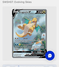 dragonite v pokemon card price - 076/078 - Go - Ultra Rare [2] Shred (50) This attacks damage isnt affected by any effects on your opponents Active Pokemon Dragonite V Hp 230 Holo