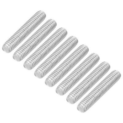 16Pcs M4 x 20mm 0.7mm Pitch 304 Stainless Steel Fully Threaded Rod Bar Studs
