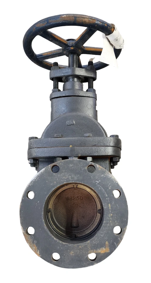 NIBCO F-619 6" Gate Valve – Flanged 125 lb – Cast Iron – Handwheel – 200 PSI - Image 2 of 4