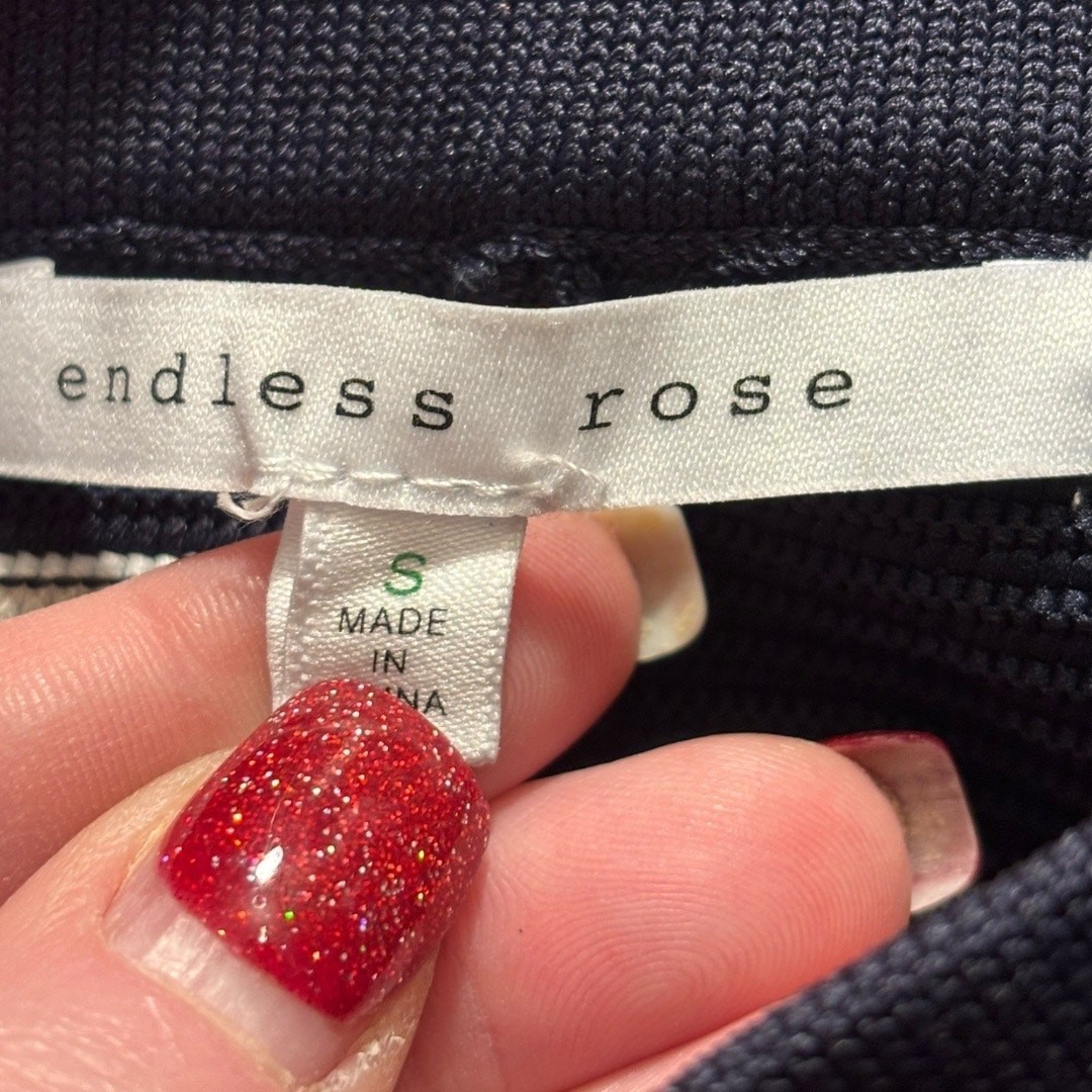 Endless Rose Multicolor Patterned Knit Midi Penci… - image 4