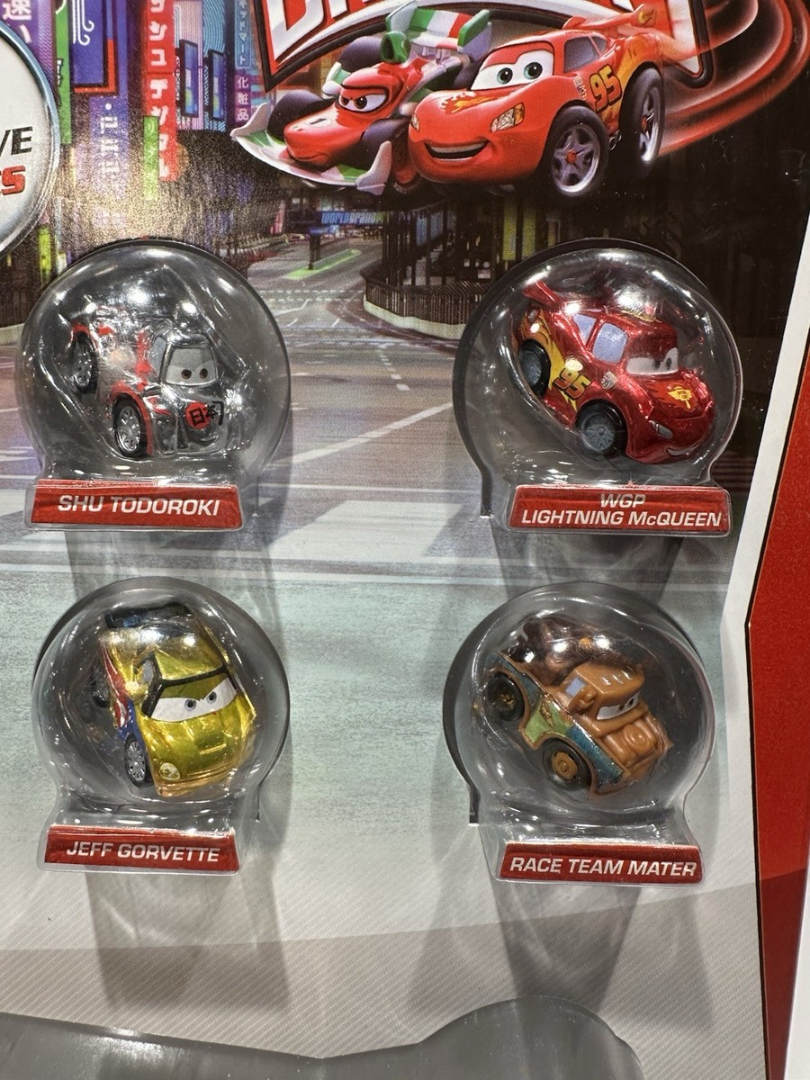 Disney Pixar MICRO DRIFTERS Metallic Racers Collector 8-Pack 2012