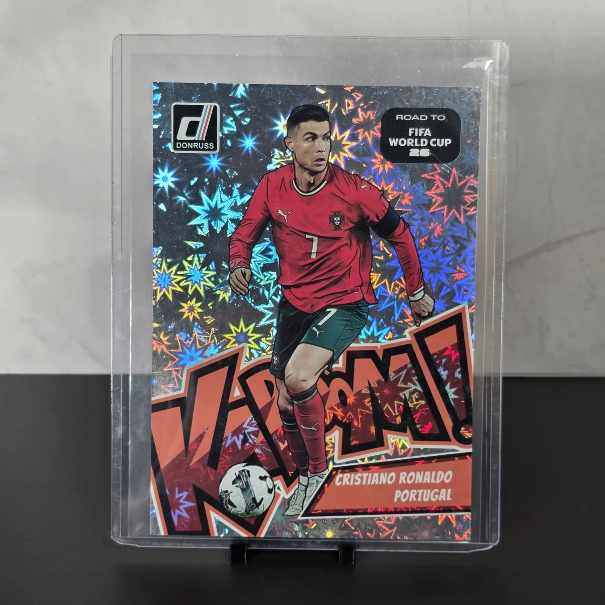 Panini Cristiano Ronaldo Soccer Sports Trading Card Singles for