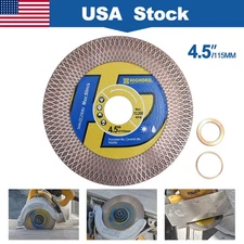1pc Diamond Cutting Wheel Disc 4.5in Superthin Saw Blade Tile Porcelain Marble
