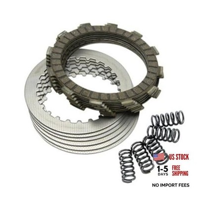 Clutch Kit Includes Friction Plates and Steel Plates with Heavy Duty Springs