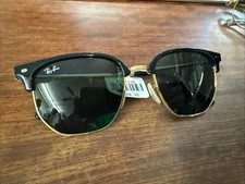 RayBan Square Sunglasses Unisex RB 4416 NEW CLUBMASTER 601/31 53/20/ 145 3N.