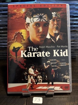 The Karate Kid DVD Special Edition Ralph Macchio 1984 Movie Action Adventure J3