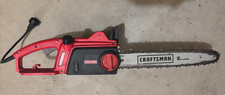 Craftsman Electric Chainsaw 16 Inch 12 Amp Corded CMECS600 TESTED USA #14