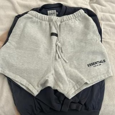 Fear of God Essentials Heather Grey Shorts - AUTHENTIC