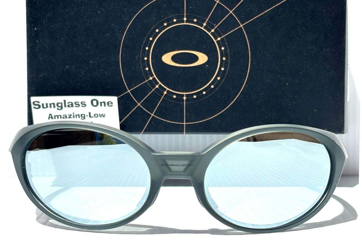 NEW Oakley EYE JACKET REDUX Matte Olive POLARIZED Galaxy Chrome