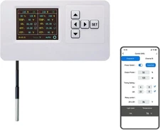 VBR-C200 Grow Light Controller WiFi 0-10V Timing ON | Off,Power%,Sunrise Sunset,