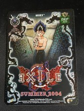 Yu Yu Hakusho TCG CCG Hiei C35 Exile Insert Promo Jagged Foil 1st Edition NM