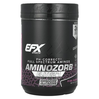 AminoZorb  Elite 21, Pink Bubblegum, 13.76 oz (390 g)