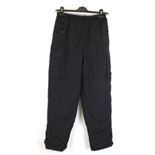 DIDRIKSONS Men Trousers Size M W29 L30 Warm Polyester Fill Black