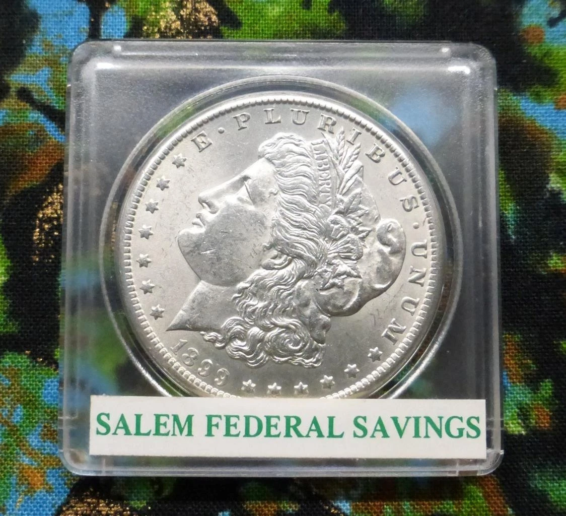 New Orleans Silver 1899 Year Morgan US Dollars (1878-1921) for