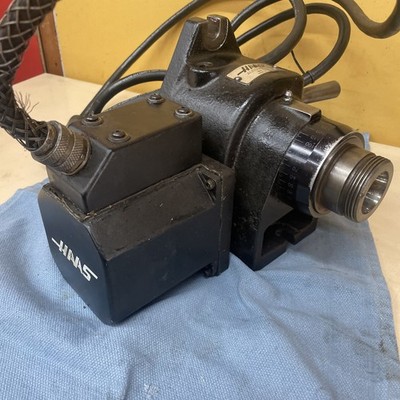 HAAS Model 5C Rotary Indexer Horizontal/Vertical Rotary Spindle 7 Pin Tested (5)