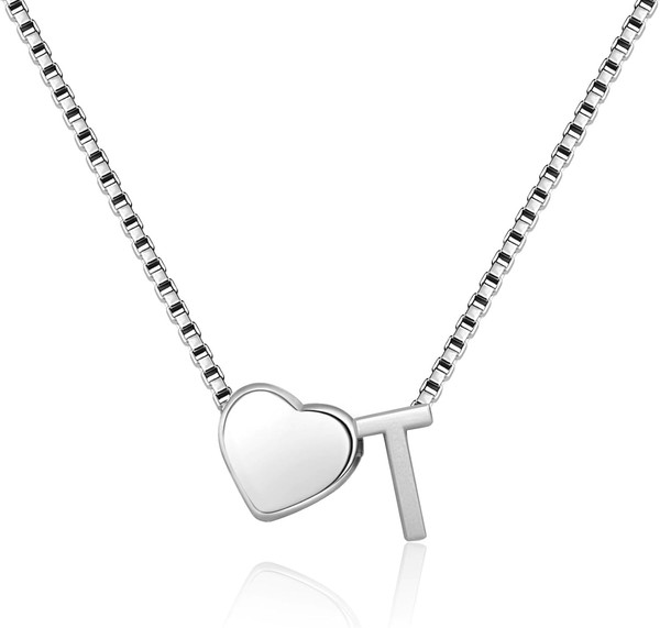 Kette Herz 18K Vergoldet Personalisierte Halskette Schmuck FüR Damen MäDchen-image