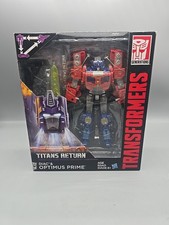 Transformers Titans Return Voyager Class Diac & Optimus Prime Headmaster Triple