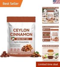 Ceylon Cinnamon Softgels with MCT Oil - Metab...