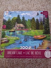 Ceaco Dream Lake Lac Reve 300 Pie E Piece Puzzle Complete