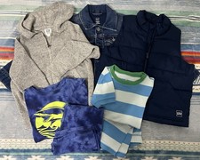 GAP Boys Clothing Bundle Size 4/5 Hoodie Jacket Vest Shirt Excellent