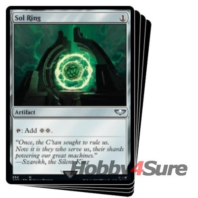 Sol Ring (252) X4 M/NM Magic: The Gathering MTG Warhammer 40,000