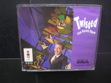 TWISTED THE GAME SHOW  ~ Scarce ~ 1993 3DO Panasonic ~ Double Jewel ~ used