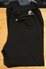 Nike Pants Black Dri Fit Tapered Athletic Workout Warmup Joggers Boys XL